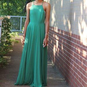 Emerald Green Prom Dress